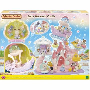 Sada hračiek Sylvanian Families Babie Mermaid Castle Plastické