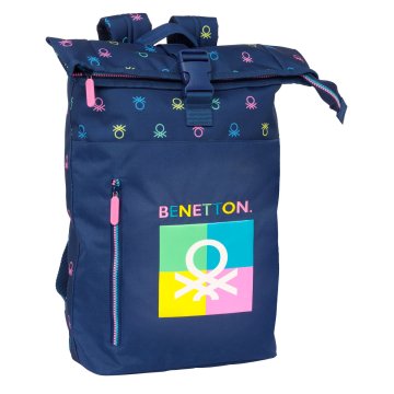 Batoh na Notebook Benetton Cool Námornícka modrá 28 x 42 x 13 cm