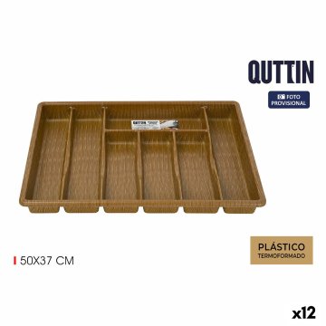 Organizér na príbor Quttin 50 x 37 cm Termoplast (12 kusov)