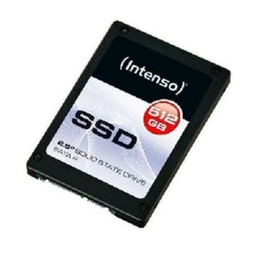 Pevný disk INTENSO Top SSD 512 GB 2.5" SATA3 512 GB SSD