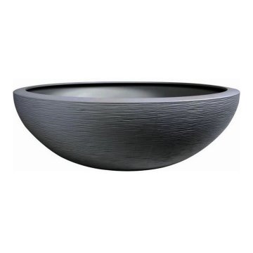 Kvetináč EDA Graphit Washbasin Sivá Tmavo-sivá (Ø 59 x 21 cm)