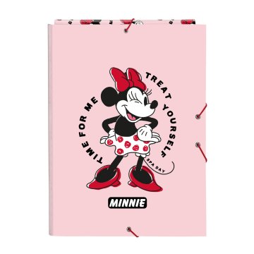 Harmoniková doska Minnie Mouse Me time Ružová A4