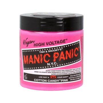 Polopermanentná farba Manic Panic Panic High Ružová vegánsky (237 ml)