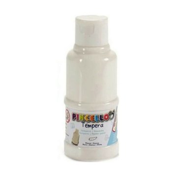 Temperové farby Biela (120 ml) (12 kusov)