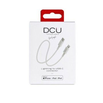 Kábel USB-C na Lightning iPhone DCU 1 Biela 1 m