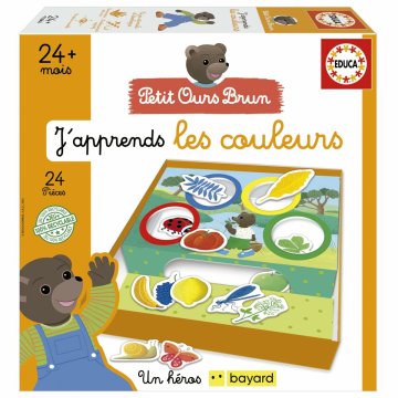 Vzdelávacia hra Educa J´apprends les couleurs (FR)