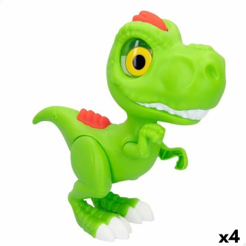 Skladacia figúrka Funville Dinosaurus 23 x 21 x 8 cm 23 x 21,5 x 8,5 cm (4 kusov)