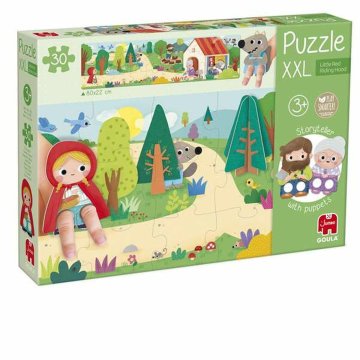 Detské puzzle Diset XXL Červená čiapočka 30 Kusy