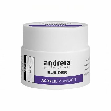 Akrylový lak Professional Builder Acrylic Powder Polvos Andreia Professional Builder Biela (35 g)