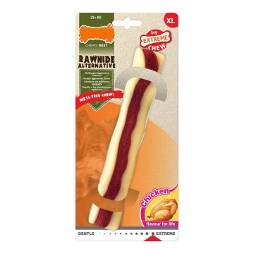 Hračka na žuvanie psa Nylabone Extreme Chew Roll Rawhide Veľkosť XL Kurča Nylón