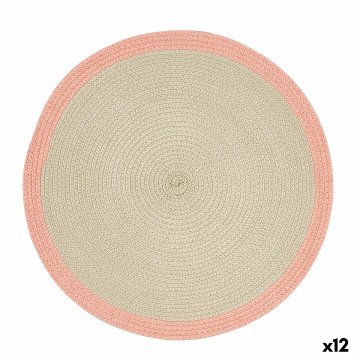 Individuálny obrus Quid Kaleido Ružová Plastické 38 cm (12 kusov)