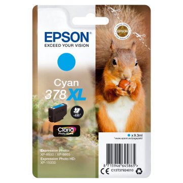 Originálne atramentové náplne Epson EP64586 9,3 ml Azúrová