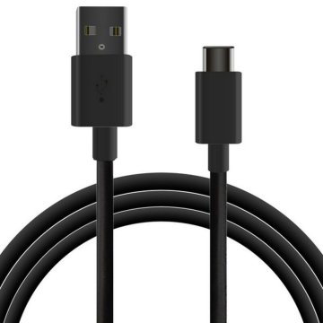 Kábel USB-C na USB KSIX 1 m Čierna