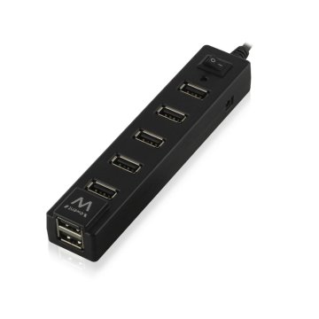 USB rozbočovač Ewent EW1130 Čierna