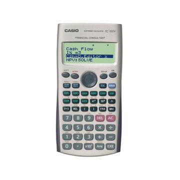 Vedecká kalkulačka Casio FC-100V Čierna Sivá