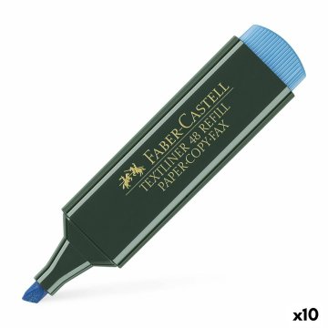 Zvýrazňovač Faber-Castell TEXTLINER 48 Modrá (10 kusov)