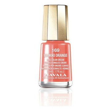 Lak na nechty Nail Color Cream Mavala 169-waikiki orange (5 ml)