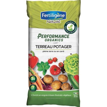 Hlina pre kvetináče Fertiligène Performance Organics 35 L