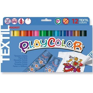 Temperové farby Playcolor Pevný Viacfarebná