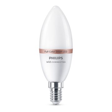 Led baterka Philips Wiz Full Colors F 40 W 4,9 W E14 470 lm (2200-6500 K)