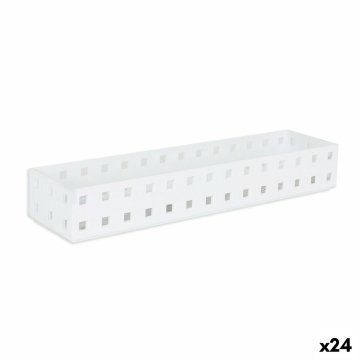 Organizačné Krabičky Confortime Biela 27,6 x 6,6 x 4,3 cm (24 kusov)