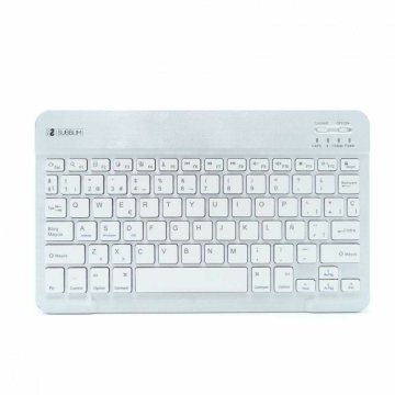 Bluetooth Klávesnica Subblim SUB-KBT-SM0001 Striebristý Španielska Qwerty