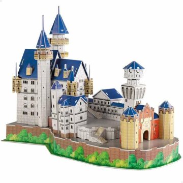 3D Puzzle Colorbaby New Swan Castle 43,5 x 18,5 x 33 cm 95 Kusy