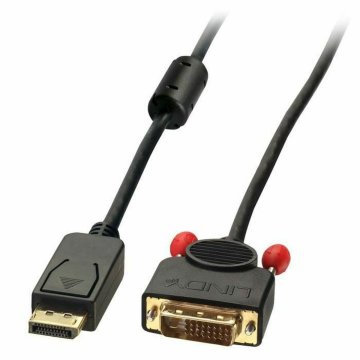 Adaptér DisplayPort na DVI LINDY 41491 2 m Čierna