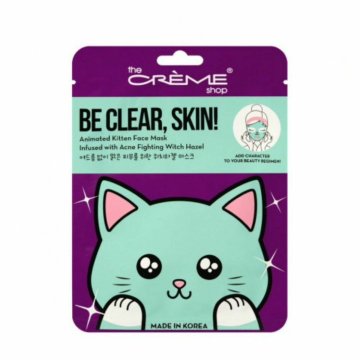 Maska na tvár The Crème Shop Be Clear, Skin! Kitten (25 g)