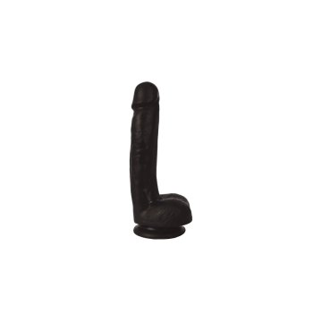 Dildo XR Čierna 17,8 cm