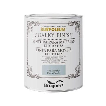 Farba Bruguer Rust-oleum Chalky Finish 5733887 Nábytky 750 ml Tmavosivá