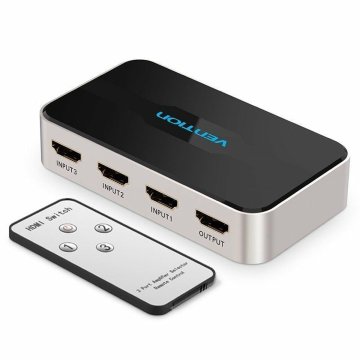 HDMI Switch Vention AFFH0 Sivá