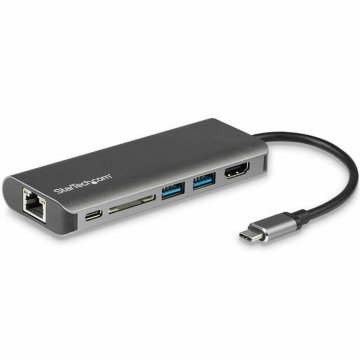 USB rozbočovač Startech DKT30CSDHPD Sivá 60 W