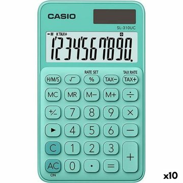 Kalkulačka Casio SL-310UC zelená (10 kusov)