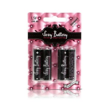 Alkalické Batérie AA Sexy Battery 802220.0 (4 pcs) AA