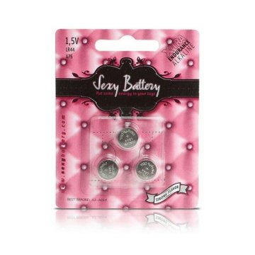 Lítiové Gombíkové Batérie LR44 Sexy Battery 66448 (3 pcs) LR44