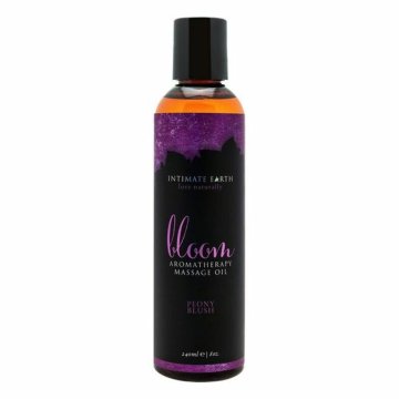 Erotický masážny olej Intimate Earth Bloom Ružové kvety (240 ml)