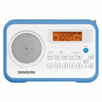 Radio Sangean PRD18W Modrá Vonná Živica Modrý/Biely