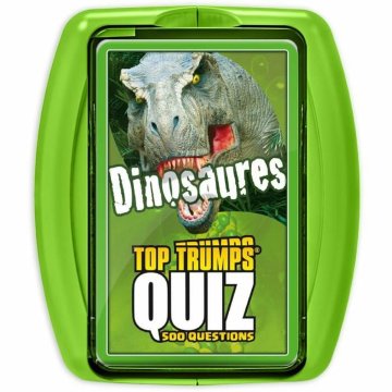 Súbor otázok a odpovedí Top Trumps Quiz Dinosaures