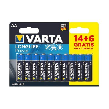 Batérie Varta Longlife Power (20 Kusy)