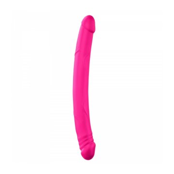 Masturbátor v tvare vagíny a zadku Double Penetration Dorcel DOR105-PINK Purpurová