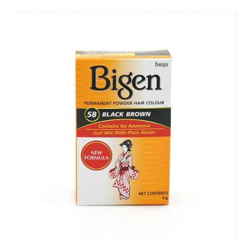 Trvalá farba Bigen 58 Black Nº58 Black Brown (6 gr)