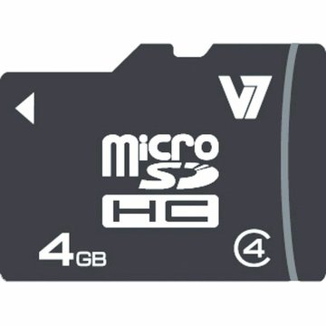 Micro SD karta V7 VAMSDH4GCL4R-2E 4GB 4 GB