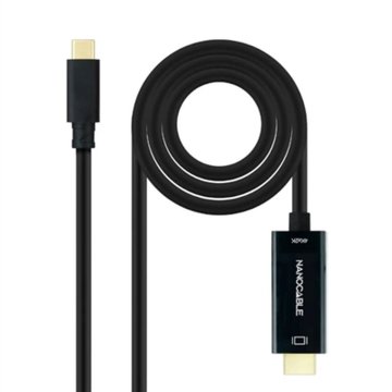 Kábel USB-C na HDMI NANOCABLE 10.15.5133 Čierna 3 m 4K Ultra HD