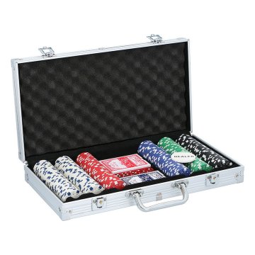 Sada na poker Aktovka Aluminium 300 Kusy