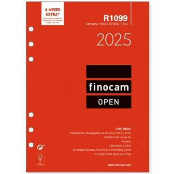 Náhradná strana pre agendu Finocam OPEN R1099 2025 15,5 x 21,5 cm