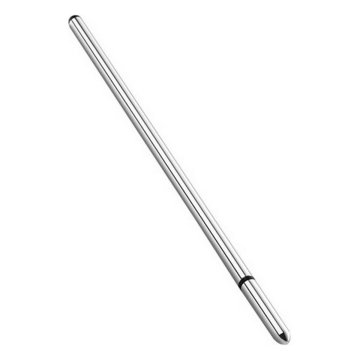 Dilátor Thin Finn Urethral Sound Mystim Striebro (15 cm)