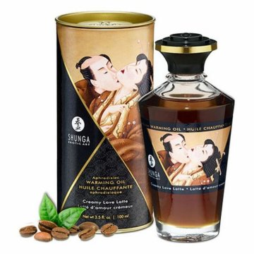 Erotický masážny olej Shunga Creamy Love Latte 100 ml