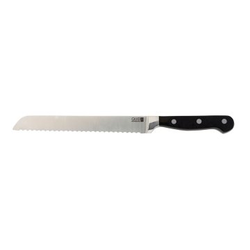 Nôž na chlieb Quid Professional Inox Chef Black Kov 20 cm (Pack 6x)