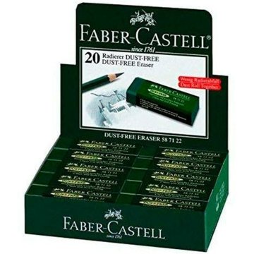 Guma Faber-Castell zelená (20 kusov)